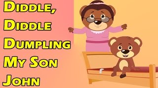 Diddle Diddle Dumpling My Son John  Nursery Rhymes for Kids [upl. by Annabella]