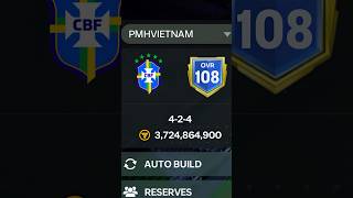 The Best Possible Brazil Squad 🇧🇷 Edited 10 FC25 FCMobile FIFAMobile [upl. by Anaiviv]