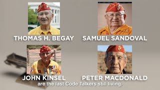 Navajo Code Talkers  2022 American Spirit Award Recipients [upl. by Ybreh235]