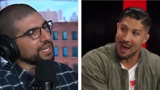 Ariel Helwani vs Brendan Schaub round 2 [upl. by Eciruam]