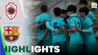 Barcelona vs Royal Antwerp  Highlights  UEFA Youth League 13122023 [upl. by Oxford]