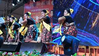 rasa jamudali Sambalpuri Dance Sambalpuri folk Danceodisha folk dance [upl. by Aikahs]