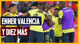 ECUADOR 1 PERÚ 0  Enner Valencia enfrenta las críticas con gol [upl. by Latrice]