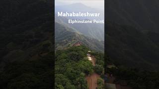 Elphinstone Point is one of the highest viewpoints in Mahabaleshwar shotsfeed droneshotviralshort [upl. by Alvord]