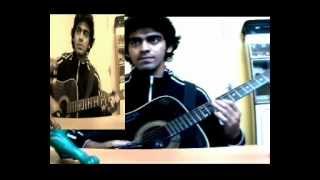 Anupam Roy  s Amake amar moto thakte dao cover by Himanish with lyrics [upl. by Haskel]