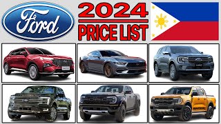 Ford Price List Philippines 2024 [upl. by Knuth]