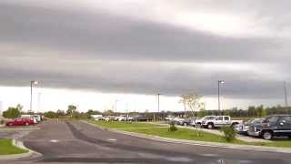 Time Lapse  Storm producing pea sized hail over Elizabethtown Kentucky  42914 [upl. by Ednargel614]