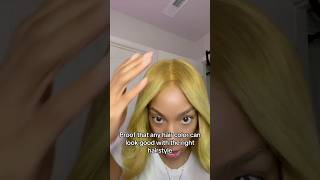 Perfect Gold Hair Color shorts blonde haircolor haircut hairstyle hairtutorial curlyhair [upl. by Evadne]