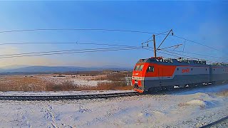 Railway Ride by train 1 Rossiya VladivostokMoscow part 2Поездка на поезде Россия из Владивостока [upl. by Iong]