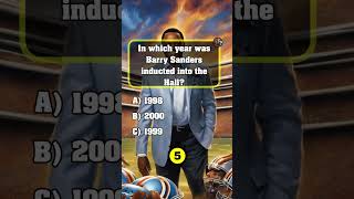 Barry Sanders Elusiveness in Action barrysanders nfl football quiz shorts [upl. by Nyladnohr]