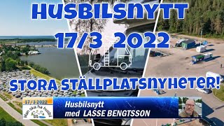 Husbilsnytt 3 2022Acamp tar över appen ställplatser Bestpark till Sverige husbilsteknik i skolan [upl. by Erasmus]