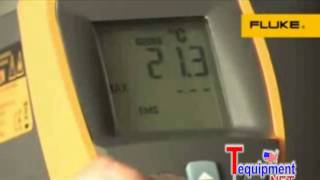 Fluke 561 Infrared and Contact Thermometer with Ktype thermocouple capability [upl. by Pellikka]