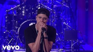 J Cole  Power Trip Live on Letterman [upl. by Irtimid]