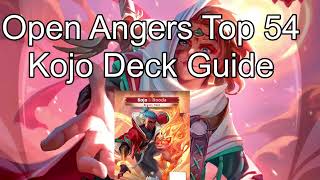 Open Angers Kojo Deck Guide  Altered TCG [upl. by Kcyrred]