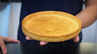 PATE A TARTE SABLEE PARFAITE amp BIEN SECHE 5 INGREDIENTS [upl. by Sanfred]