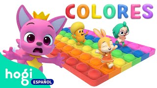 ¡Aprende Colores con el Colorido Pop It  Colores para niños de 2 a 3 años  Hogi en español [upl. by Iohk930]