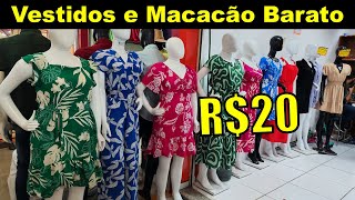 VESTIDOS E MACACÃO NO VISCOLINHO E DUNA MUITO BARATO DIRETO DE FÁBRICA EM SANTA CRUZ DO CAPIBARIBE [upl. by Dong]