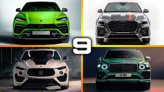 TOP 9 FASTEST SUVs IN THE WORLD 2022  YOU COULDNT SKIP [upl. by Alethea590]