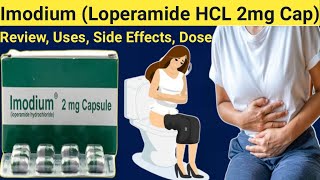 Loperamide Hydrochloride capsule 2 mg uses  Review Imodium Capsule 2mg in Hindi  Uses Side Effect [upl. by Uird]