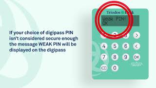 How to set up your Triodos Bank digipass [upl. by Oiratnom]