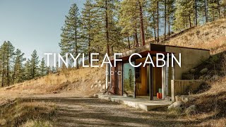 Small Efficient and Harmonious with Nature in Methow Valley  Tinyleaf Cabin [upl. by Nolur417]