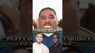 REGGIE WRIGHT BELIEVES PUFFY DONT TRUST QUINCY TO TAKE CHARGE WHEN HE GOES TO PRISON bomb1sttv [upl. by Trometer]