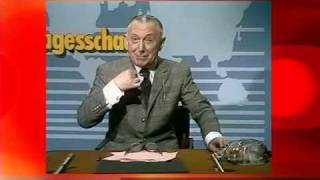 Theo Lingen  Tagesschau 1974 [upl. by Nuahsad]