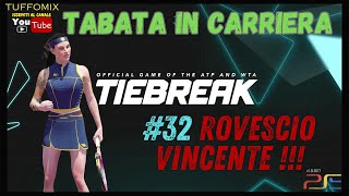 TIEBREAK 32 🔥 IL ROVESCIO VINCENTE DI TABATA   🔥 PS5 ITA gameplay 😜 [upl. by Athalia]