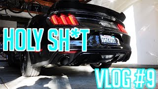 ITS WAY TOO LOUD Mustang Ecoboost  VLOG 9 [upl. by Wier]