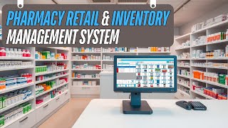 perform billing and manage sales in pharmacy pos software  medical store chemist billing system [upl. by Hagar]