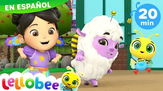 Abeja a Abeja 🐝🐝 Caricaturas  Canciones Infantiles 🎵  Lellobee [upl. by Othe]