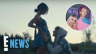 Megan Fox Rocks BABY BUMP in New Machine Gun Kelly Music Video  E News [upl. by Osnola989]