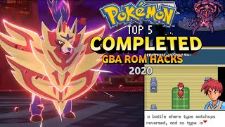 Top 5 Completed Pokemon GBA Rom Hacks 2020 [upl. by Ecylla]