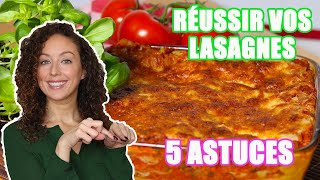 Recette des lasagnes à la bolognaise maison  sauce secrète de nonna italienne [upl. by Burkhardt]