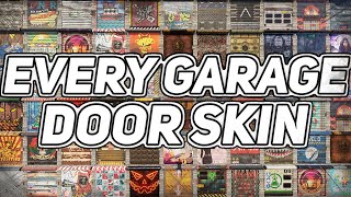 All Garage Door Skins With Prices  Rust [upl. by Sihunn]