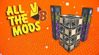 All The Mods Volcano Block EP15 New AE2 Autocrafting [upl. by Louise]