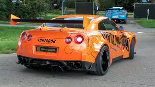 BEST OF R35 Nissan GTR Sounds 2023  Top Secret GTR Catches FIRE 1400HP GTR Widebody GTR [upl. by Eecal532]