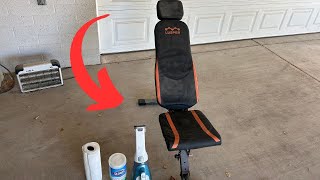 How I Clean My Lusper Adjustable Bench Worth it [upl. by Porty]