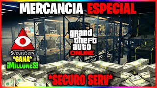 GUÍA DETALLADA de SECUROSERV en MERCANCÍA ESPECIAL  CONSEJOS  TIPS  PAGOS  GTA ONLINE [upl. by Marras686]