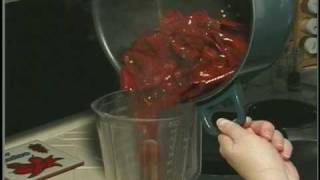 How to Make New Mexico Red Chile Sauce from Dried Peppers [upl. by Lledniw]