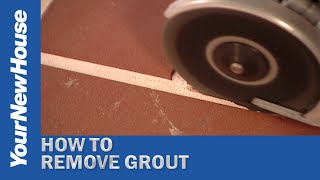 How to Remove Grout Without Destroying Your Tile  Choosing and Using Tools with Carmen Ciricillo [upl. by Heyra129]