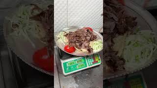 1 kilo et döner 900₺ 🌯 [upl. by Okramed]