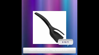 Chefios Versatile 2in1 Egg Spatula amp Extra Long Tongs [upl. by Batha675]