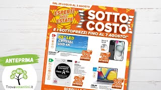 VOLANTINO EXPERT Sottocosto dal 25 luglio al 7 agosto 2024 anteprima [upl. by Cox]