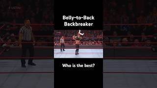 WWE BellytoBack Backbreaker [upl. by Nnaasil]