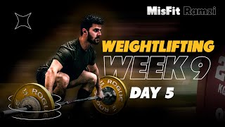 Weightlifting Day 46 Week 9 [upl. by Ayad]