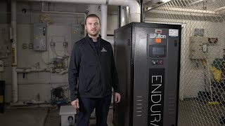 Fulton Endura Boiler Compact HighEfficiency Easy to Maintain [upl. by Adelpho]