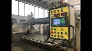 Zibetti  Used monoblock bridge Saw Cobalm D15 cnc cod ZW334 [upl. by Eire668]