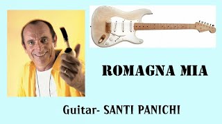 ROMAGNA MIA  CASADEI 1954  Cover guitar  SANTI PANICHI [upl. by Coppins]