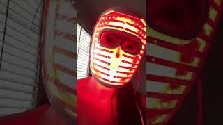 LED Mask 🌝 👌🏼 Reaction and Infrared light💡display shorts skincare [upl. by Behnken256]